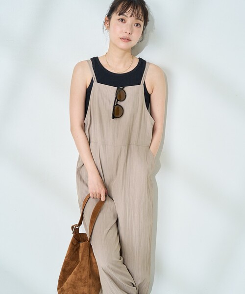 doux bleu バックリボンサロペット セール】【新色追加】バックリボンデニムサロペット（サロペット