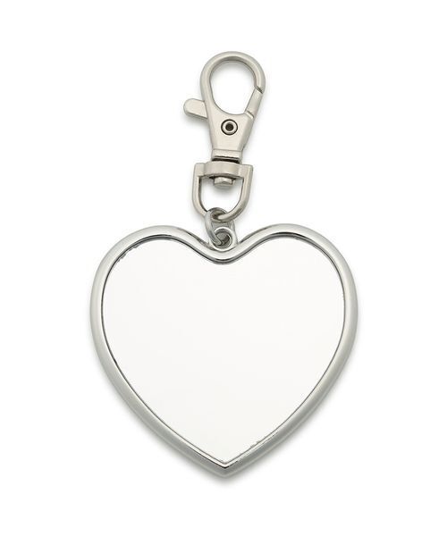 gelato pique(ジェラートピケ)の「ハートミラーチャーム(チャーム・レディース・シルバー・F)」の3枚目の写真