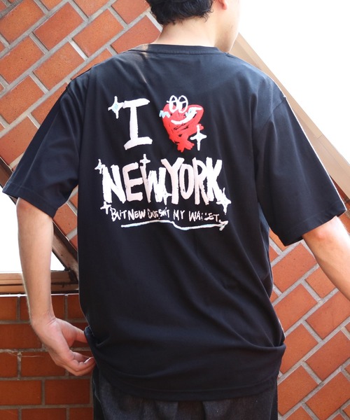 Tシャツ・カットソー [yeongui] Dot You Love Tee セール】WOND/NEWYORKCITY刺繍T（Tシャツ/カットソー）｜WOND