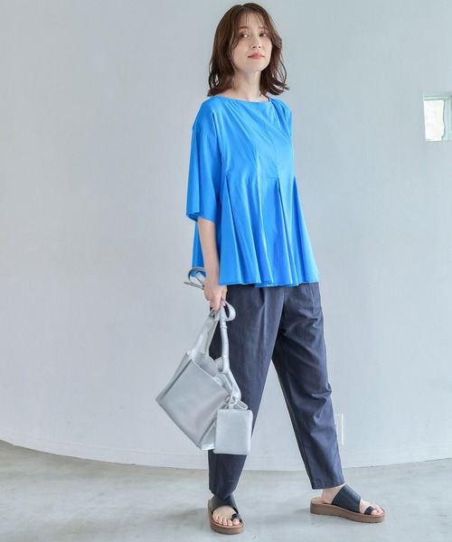 studio CLIP（スタディオクリップ）の「スクエアショルダー&トートバッグ（ショルダーバッグ・レディース・その他2/ブラウン/ブラック・FREE）」の4枚目の写真