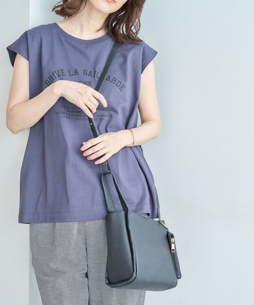 studio CLIP（スタディオクリップ）の「スクエアショルダー&トートバッグ（ショルダーバッグ・レディース・その他2/ブラウン/ブラック・FREE）」の9枚目の写真