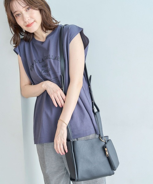 studio CLIP（スタディオクリップ）の「スクエアショルダー&トートバッグ（ショルダーバッグ・レディース・その他2/ブラウン/ブラック・FREE）」の11枚目の写真