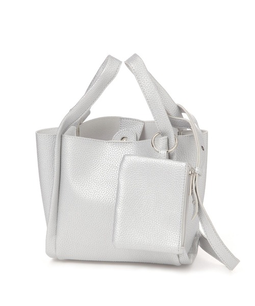 studio CLIP（スタディオクリップ）の「スクエアショルダー&トートバッグ（ショルダーバッグ・レディース・その他2/ブラウン/ブラック・FREE）」の12枚目の写真