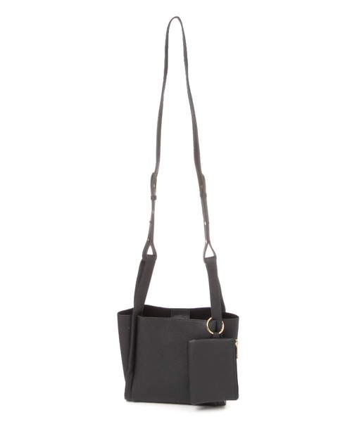 studio CLIP（スタディオクリップ）の「スクエアショルダー&トートバッグ（ショルダーバッグ・レディース・その他2/ブラウン/ブラック・FREE）」の15枚目の写真