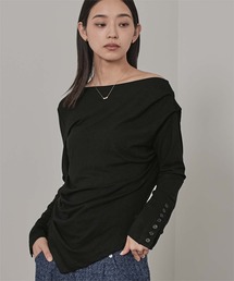 オフショルダー」に該当するトップス（ブラック/黒色系
