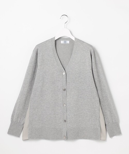 J.PRESS Ladies(J.プレス レディス)の「Vis/Peスパーク ニット カーディガン(カーディガン/ボレロ・レディース・ダークブラウン系/ライトグレー系/ブラウン系・SMALL)」の6枚目の写真
