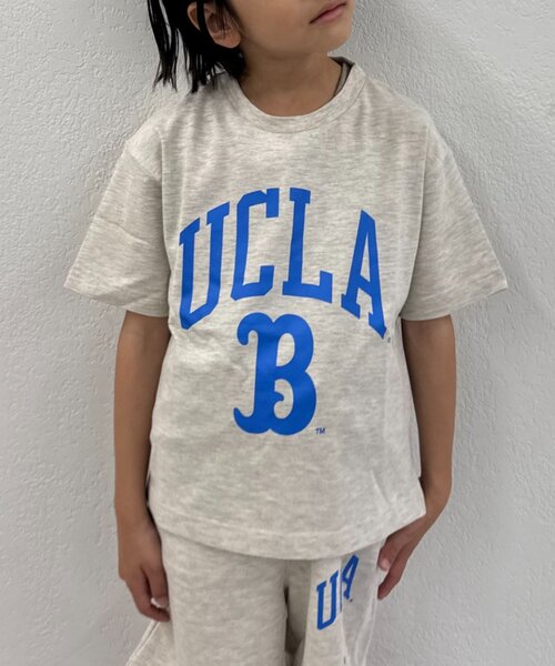 UCLA（ユーシーエルエー）の「【KIDS】【UCLA】TYPY別注ロゴプリントTEE（Tシャツ/カットソー・キッズ・グリーン/オフホワイト/チャコールグレー・XX-LARGE/LARGE/X-LARGE/SMALL/MEDIUM）」の18枚目の写真