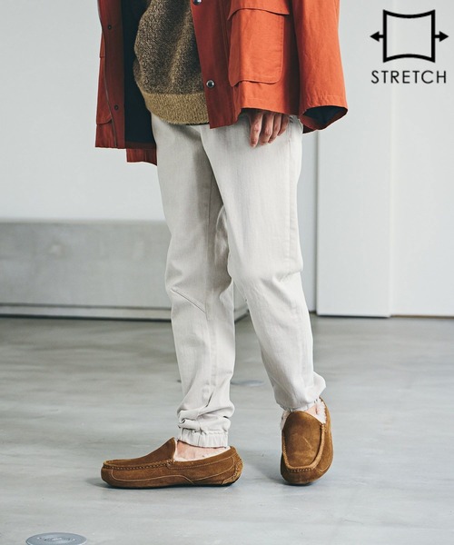 BAYFLOW（ベイフロー）の「【累計販売数15万本突破！】BOUNCYCLE ジョグパンツ【ストレッチ】（その他パンツ・メンズ・ブラック/カーキ/ブラック系その他/アイボリー/ダークブルー/ライトブルー・LARGE/MEDIUM/SMALL）」の3枚目の写真