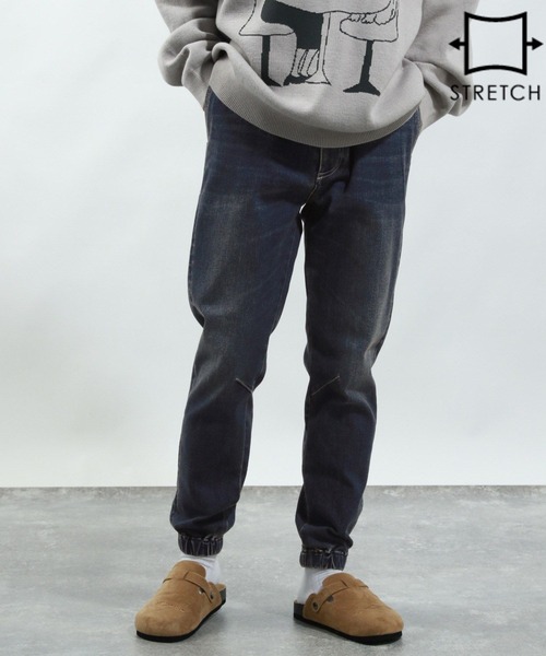 BAYFLOW（ベイフロー）の「【累計販売数15万本突破！】BOUNCYCLE ジョグパンツ【ストレッチ】（その他パンツ・メンズ・ブラック/カーキ/ブラック系その他/アイボリー/ダークブルー/ライトブルー・LARGE/MEDIUM/SMALL）」の6枚目の写真