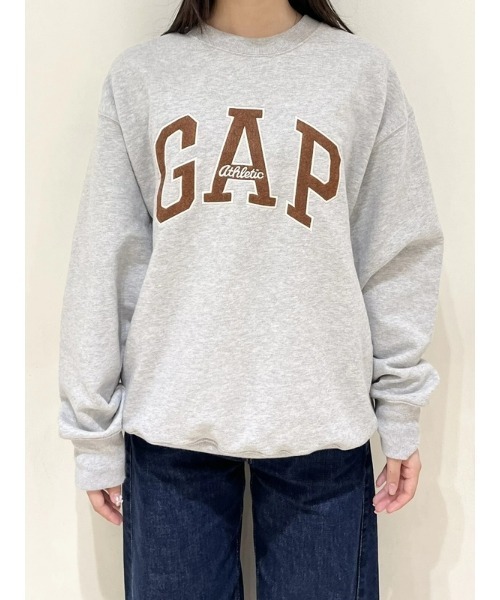 新品未使用GAP新着オーバーサイズヘビーウェイトロゴパーカームーンレスナイト セールヘビーウェイト オーバーサイズ ポロスウェットシャツ