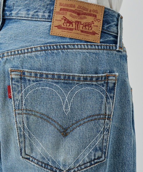 セール】【BASICKS】Vintage Levi's Heart Pocket Denim（デニムパンツ