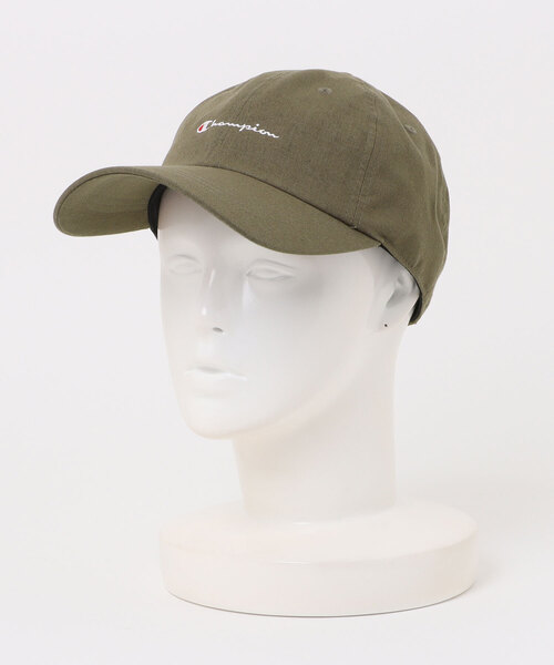 Champion（チャンピオン）の「【Champion】麻混キャップ 181-0203（キャップ・メンズ・カーキ/ブラック/ベージュ/ネイビー・FREE）」の3枚目の写真