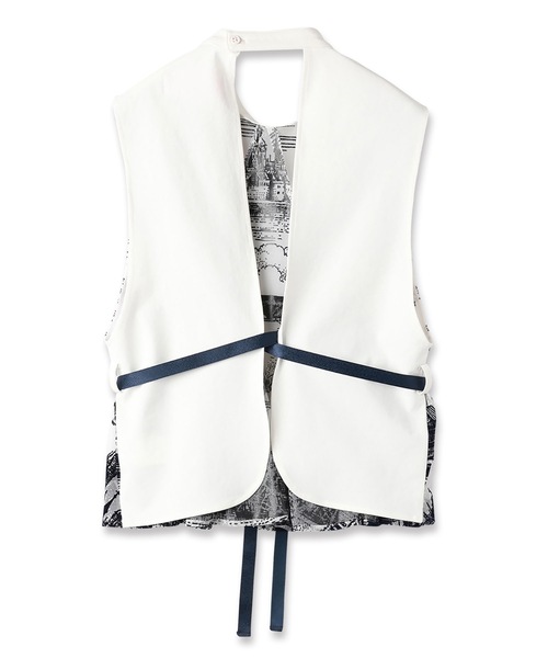 mintdesigns（ミントデザインズ）の「TOILE DE JOUY GILET（ベスト