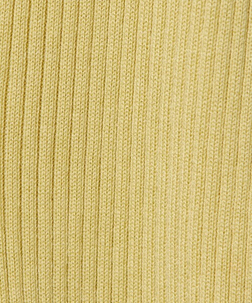 EMMEL REFINES(エメルリファインズ)の「<EMMEL REFINES>EM フロントリボン エリツキ ニット(ニット/セーター・レディース・ライトブルー/ライム/ダークグレー・FREE)」の11枚目の写真