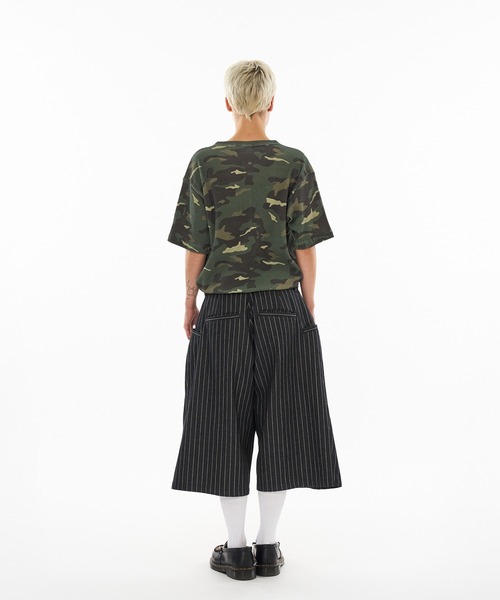 WISH FOR EVER（ウィッシュフォーエバー）の「ASSORT DRAW CODE HENRY NECK THERMAL T-SHIRT / アソートドローコードヘンリーネックサーマルTシャツ（Tシャツ/カットソー・メンズ・ピンク系/リアルツリーカモ/カーキ系・SMALL/MEDIUM/LARGE）」の9枚目の写真