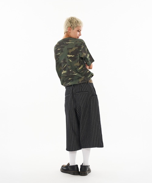 WISH FOR EVER（ウィッシュフォーエバー）の「ASSORT DRAW CODE HENRY NECK THERMAL T-SHIRT / アソートドローコードヘンリーネックサーマルTシャツ（Tシャツ/カットソー・メンズ・ピンク系/リアルツリーカモ/カーキ系・SMALL/MEDIUM/LARGE）」の15枚目の写真