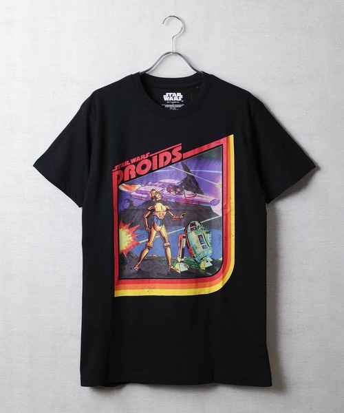 ROCK-OFF(ロックオフ)の「【ROCK-OFF】【3】STAR WARS DROIDS T-SHIRTS(Tシャツ/カットソー・メンズ・ブラック・MEDIUM/LARGE/X-LARGE)」の2枚目の写真