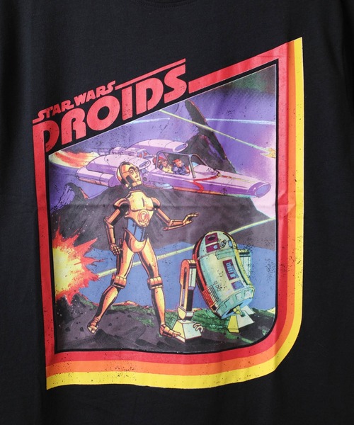 ROCK-OFF(ロックオフ)の「【ROCK-OFF】【3】STAR WARS DROIDS T-SHIRTS(Tシャツ/カットソー・メンズ・ブラック・MEDIUM/LARGE/X-LARGE)」の4枚目の写真