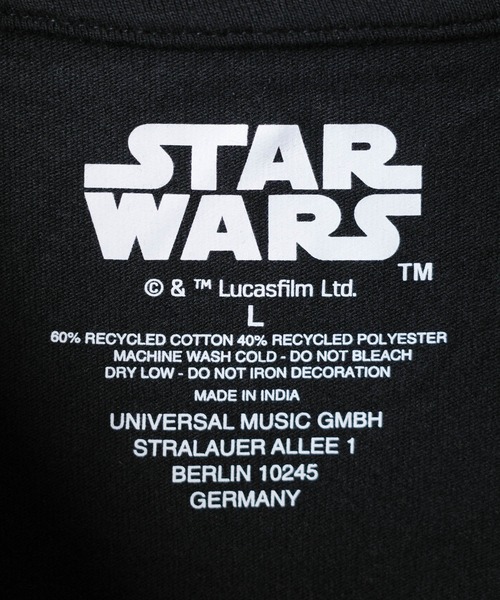 ROCK-OFF(ロックオフ)の「【ROCK-OFF】【3】STAR WARS DROIDS T-SHIRTS(Tシャツ/カットソー・メンズ・ブラック・MEDIUM/LARGE/X-LARGE)」の6枚目の写真