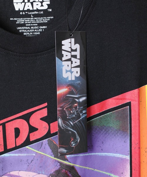 ROCK-OFF(ロックオフ)の「【ROCK-OFF】【3】STAR WARS DROIDS T-SHIRTS(Tシャツ/カットソー・メンズ・ブラック・MEDIUM/LARGE/X-LARGE)」の7枚目の写真