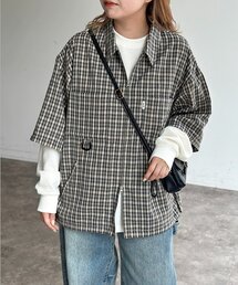 CPCM | デタッチャブルチェックシャツ(シャツ/ブラウス)