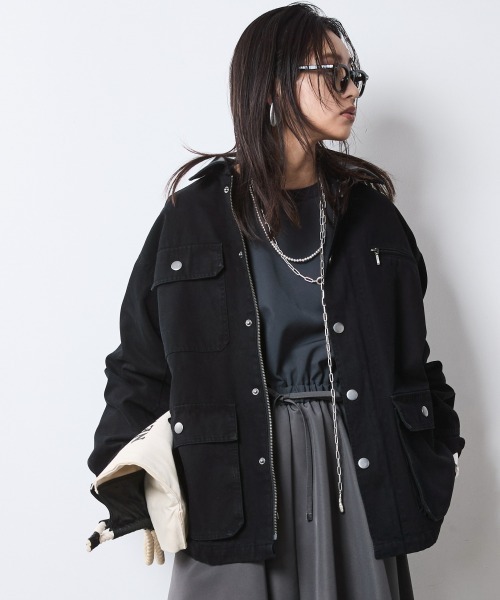 CHIC STYLE(シックスタイル)の「リブ使い異素材ドッキングロングワンピース<大きいサイズ有>シックスタイル(ワンピース・レディース・グレー/ブラック・5L/4L/3L/LL/L/M)」の15枚目の写真