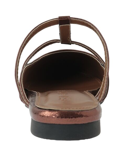 Green Parks(グリーンパークス)の「RUPIS.ポインテッドTストラップミュール(サンダル・レディース・ブラウン/シルバー・XS/S/M/XL/L)」の14枚目の写真