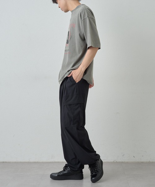 COLONY 2139(コロニートゥーワンスリーナイン)の「RISEカスレフェードTEE(Tシャツ/カットソー・メンズ・グレー/ブラック・MEDIUM/LARGE)」の11枚目の写真