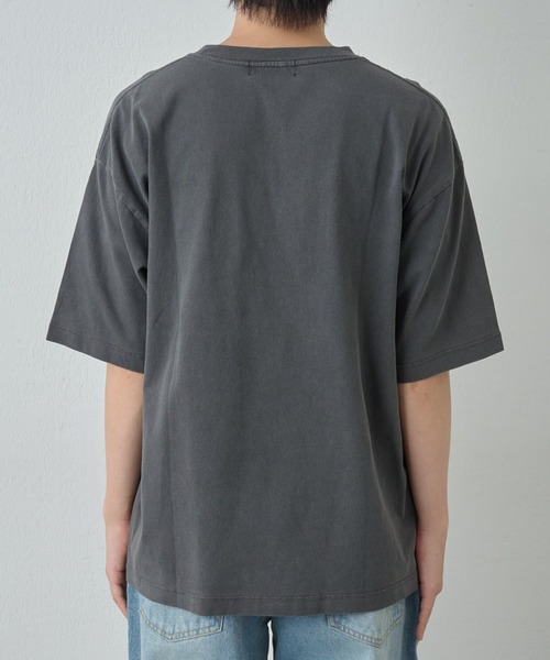 COLONY 2139(コロニートゥーワンスリーナイン)の「RISEカスレフェードTEE(Tシャツ/カットソー・メンズ・グレー/ブラック・MEDIUM/LARGE)」の6枚目の写真