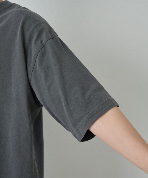 COLONY 2139(コロニートゥーワンスリーナイン)の「RISEカスレフェードTEE(Tシャツ/カットソー・メンズ・グレー/ブラック・MEDIUM/LARGE)」の4枚目の写真