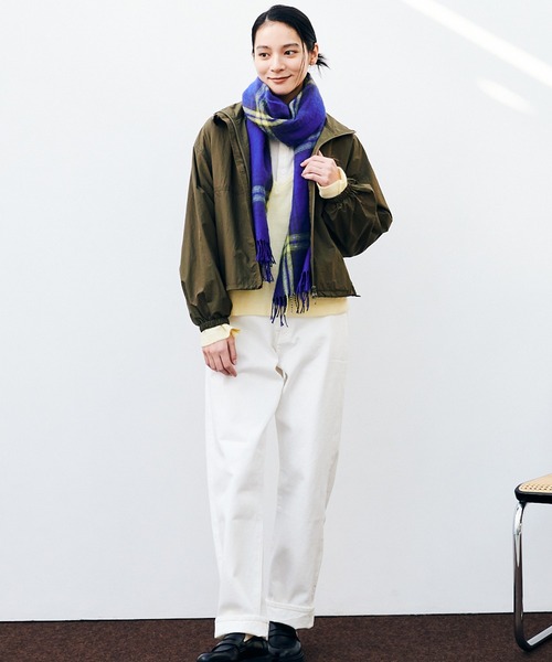 KELTY（ケルティ）の「KELTY/ケルティ ショートスタンドブルゾン（ブルゾン・レディース・グレイッシュベージュ/カーキ/ブラック/ブルー・FREE）」の15枚目の写真