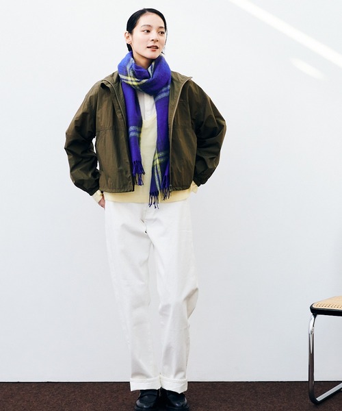 KELTY（ケルティ）の「KELTY/ケルティ ショートスタンドブルゾン（ブルゾン・レディース・グレイッシュベージュ/カーキ/ブラック/ブルー・FREE）」の16枚目の写真