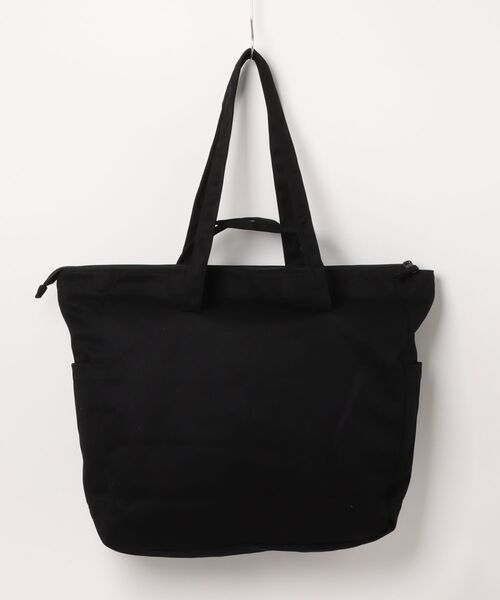 VOLCOM(ボルコム)の「【VOLCOM/ボルコム】Schoolyard Canvas Tote /ワンポイントトートバック(トートバッグ・メンズ・ブラック・FREE)」の2枚目の写真