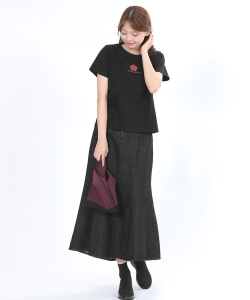 メッシュニット ミニトート（ハンドバッグ）｜MARY QUANT