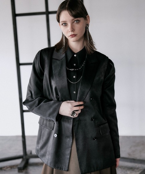 hareki（ハレキ）　ジャケット セール】【百田夏菜子着用/SET UP対応 】KIHINN2WAYジャケット＊ジレ