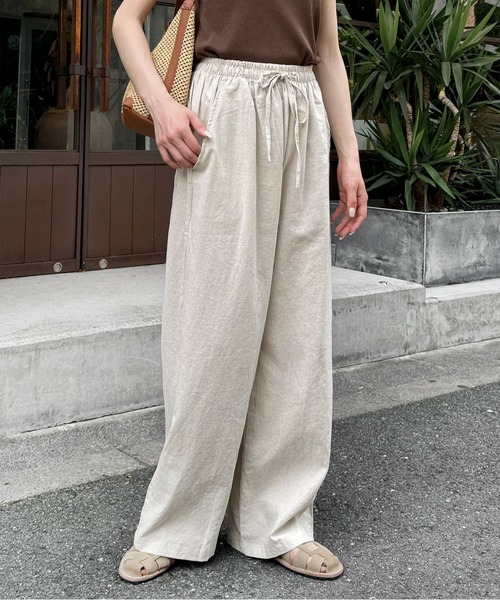 blurhms 2022SS リネンパンツ　リネンツイルイージーパンツ blurhms 2022SS リネンパンツ リネンツイルイージーパンツ