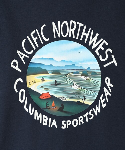 Columbia（コロンビア）の「【限定アート】Jonas Claesson・Columbia／ユース レイクトゥアベニュー グラフィック ショートスリーブ Tシャツ（Tシャツ/カットソー・キッズ・ブルー系その他/グレー/グリーン/ホワイト/ホワイト系その他/ネイビー・M/XS/XXS/S/L）」の15枚目の写真