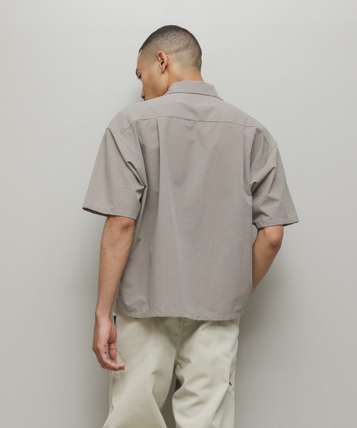 bal(バル)の「COOL DOTS SS SHIRT(シャツ/ブラウス・メンズ・チャコール/モカ・3/2/1)」の4枚目の写真