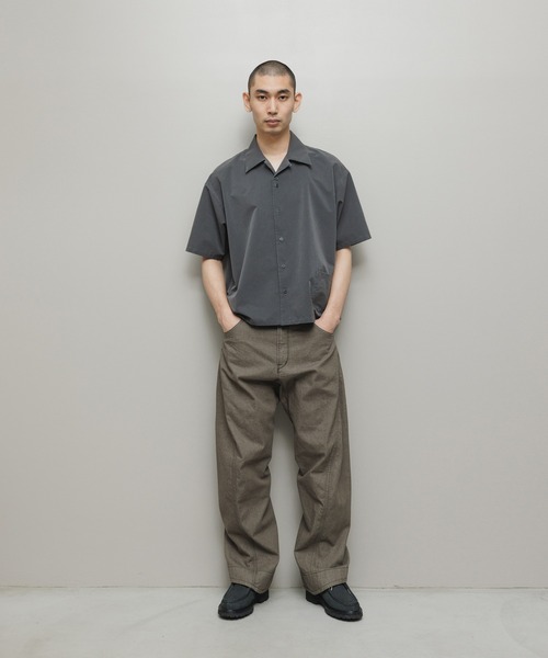 bal(バル)の「COOL DOTS SS SHIRT(シャツ/ブラウス・メンズ・チャコール/モカ・3/2/1)」の16枚目の写真