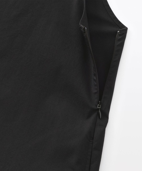 無印良品（ムジルシリョウヒン）の「婦人　乾きやすい　ブロードスリーブレスワンピース（ワンピース・レディース・ブラウン系/ブラック/ネイビー系・M/L/XL/S/XS/XXL）」の10枚目の写真