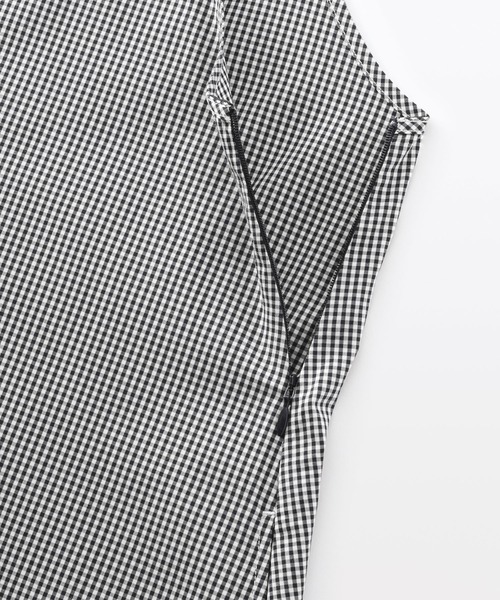 無印良品（ムジルシリョウヒン）の「婦人　乾きやすい　ブロードスリーブレスワンピース（ワンピース・レディース・ブラウン系/ブラック/ネイビー系・M/L/XL/S/XS/XXL）」の13枚目の写真