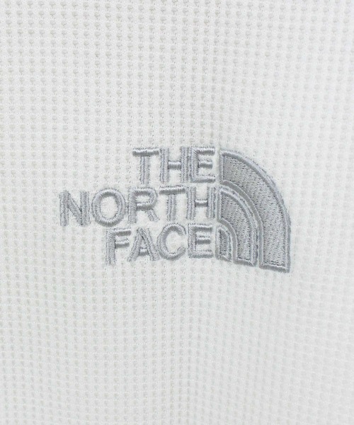 THE NORTH FACE(ザノースフェイス)の「ワンポイントポケット ワッフル ロングスリーブTシャツ WAFFLE L/S R/TEE White Label Korea Line(Tシャツ/カットソー・メンズ・ホワイト/ブラック・M/L/XL)」の6枚目の写真