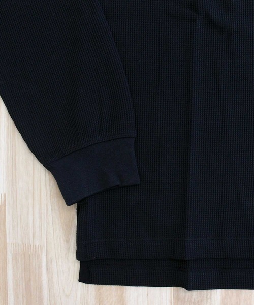 THE NORTH FACE(ザノースフェイス)の「ワンポイントポケット ワッフル ロングスリーブTシャツ WAFFLE L/S R/TEE White Label Korea Line(Tシャツ/カットソー・メンズ・ホワイト/ブラック・M/L/XL)」の10枚目の写真