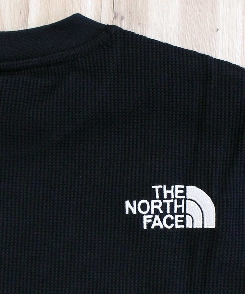 THE NORTH FACE(ザノースフェイス)の「ワンポイントポケット ワッフル ロングスリーブTシャツ WAFFLE L/S R/TEE White Label Korea Line(Tシャツ/カットソー・メンズ・ホワイト/ブラック・M/L/XL)」の13枚目の写真