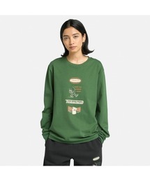 Timberland | 長袖 "Made For Working" グラフィック Tシャツ メンズ(Tシャツ/カットソー)
