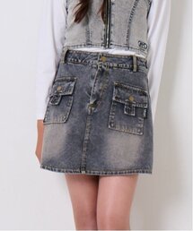 by LOVEiT | デニムスカパン(スカート)
