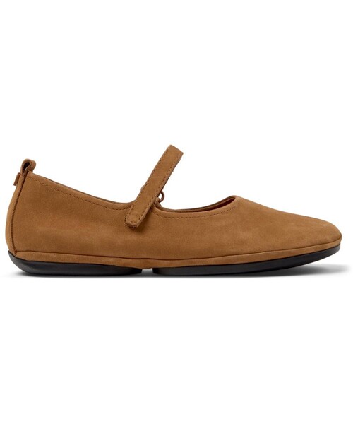 CAMPER（カンペール）の「[カンペール] RIGHT NINA / フラットシューズ（バレエシューズ・レディース・キャメル・25.5cm/25.0cm/23.0cm/24.0cm/23.5cm）」の2枚目の写真