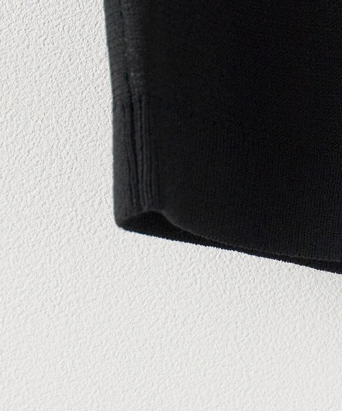 Calvin Klein（カルバン・クライン）の「Calvin Klein/カルバンクライン ショートスリーブロゴセーター（ニット/セーター・レディース・グリーン/ブラック・L/M/S）」の14枚目の写真