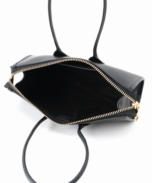 Spick & Span（スピックアンドスパン）の「A / アー HACKNEY24 ツツ（ハンドバッグ・レディース・グレー/ブラック・FREE）」の10枚目の写真