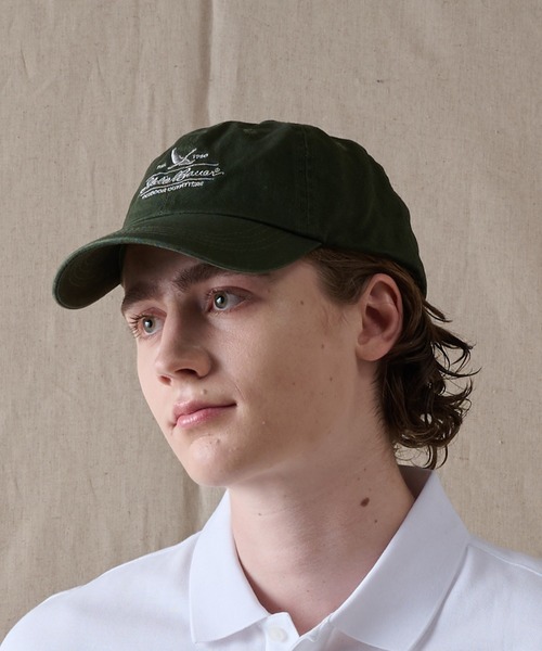 Eddie Bauer(エディーバウアー)の「コットンツイル ロゴ キャップ(キャップ・メンズ・ネイビー/ベージュ/サファリグリーン/ブラウン/ブラック/ピンク・F)」の4枚目の写真